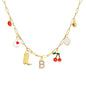 A-Z 26-Letter Diamond Initial Necklace, Multi Pendant