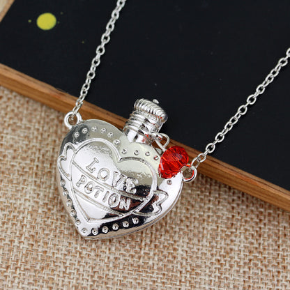 Love Portion Bottle Pendant Necklace