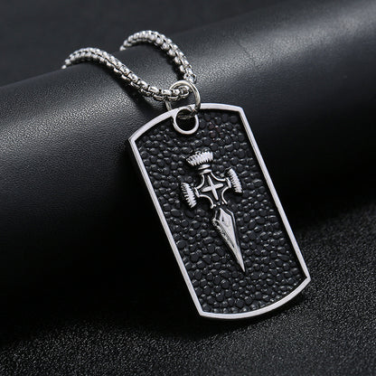 Dog Tag Style Chain