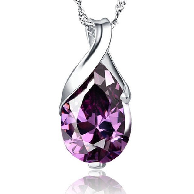 Purple Amethyst Necklace