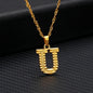 26 Letters Gold-Plated Pendant Necklace