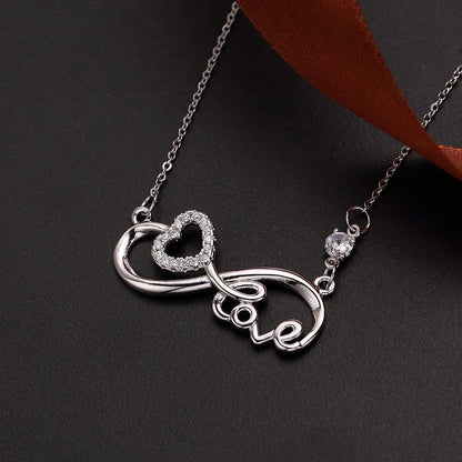 LOVE Infinity Necklace