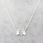 Heart Necklace Clavicle Chain