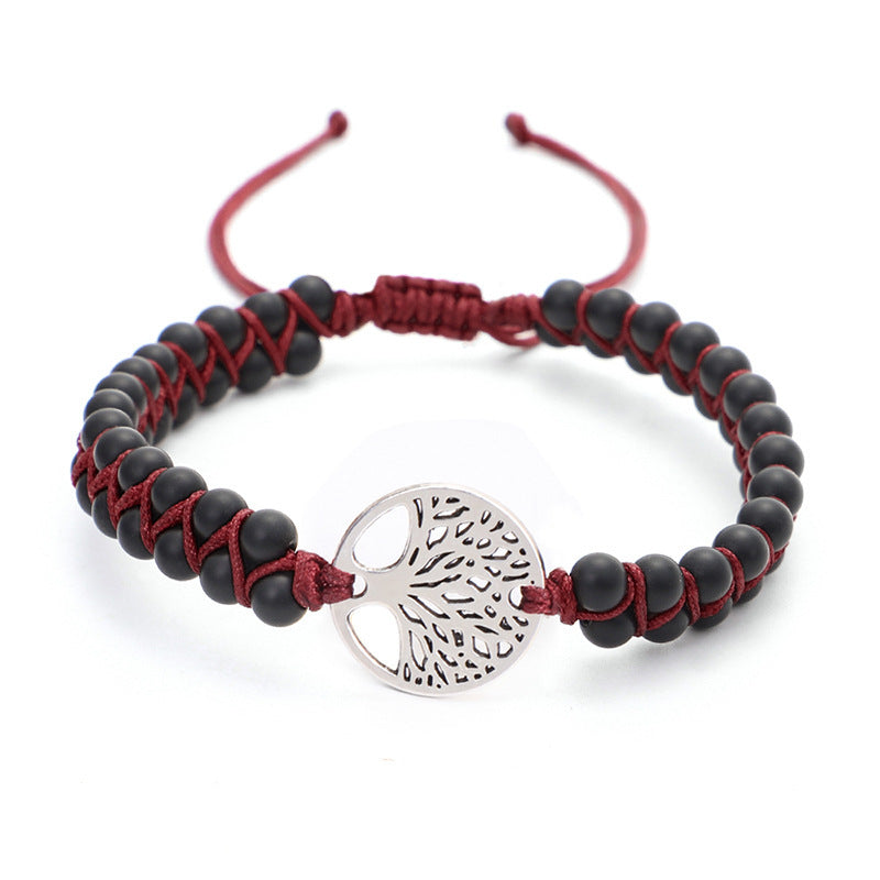 Woven Tree of Life Yoga Bracelet