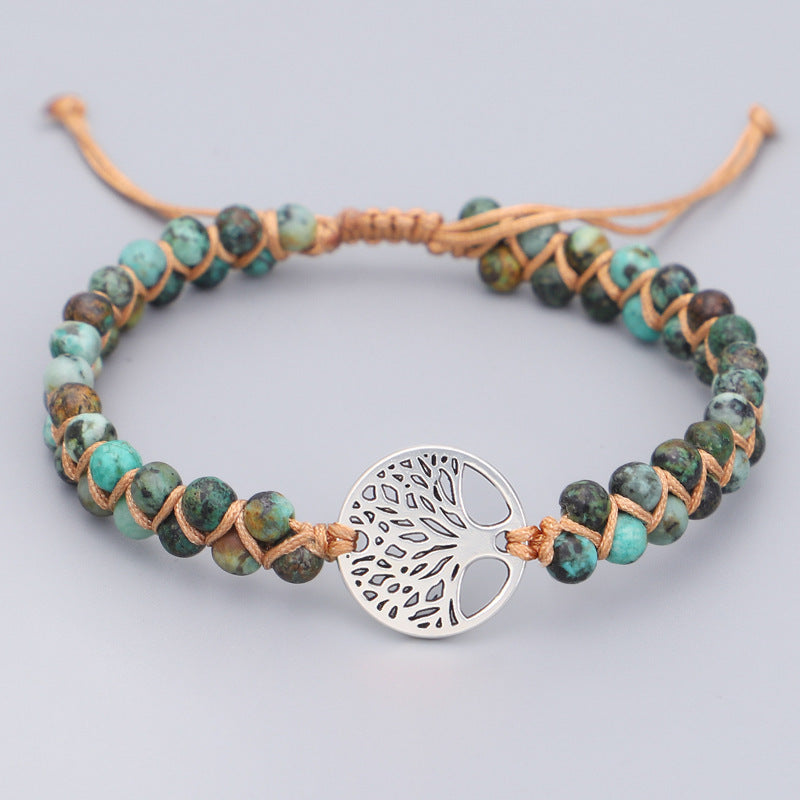 Woven Tree of Life Yoga Bracelet