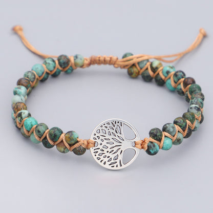 Woven Tree of Life Yoga Bracelet