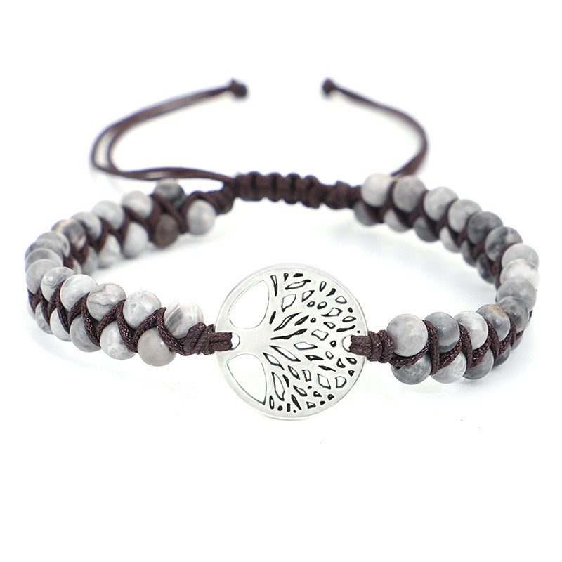 Woven Tree of Life Yoga Bracelet