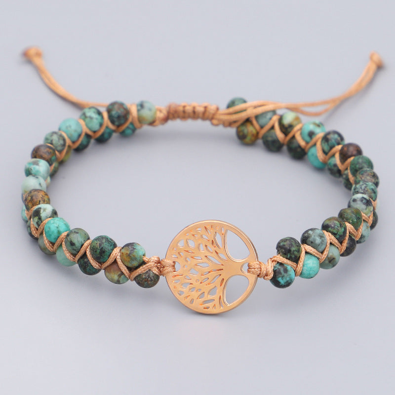 Woven Tree of Life Yoga Bracelet
