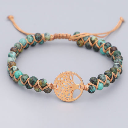 Woven Tree of Life Yoga Bracelet