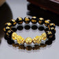 Retro Six-Character Mantra Beads Bracelet
