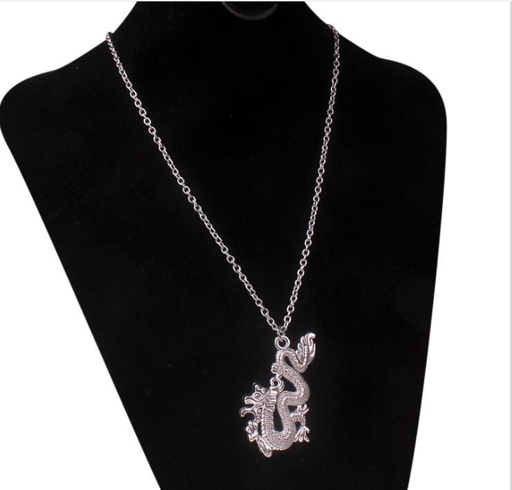 Water Wave Chain Necklace with Animal Pendants