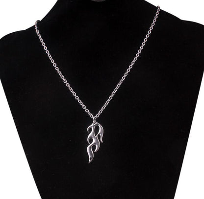 Water Wave Chain Necklace with Animal Pendants