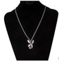 Water Wave Chain Necklace with Animal Pendants