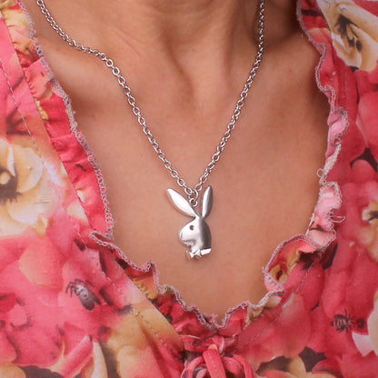 Water Wave Chain Necklace with Animal Pendants