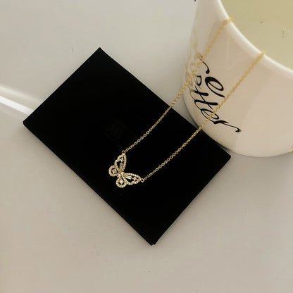 Butterfly Pendant Necklace