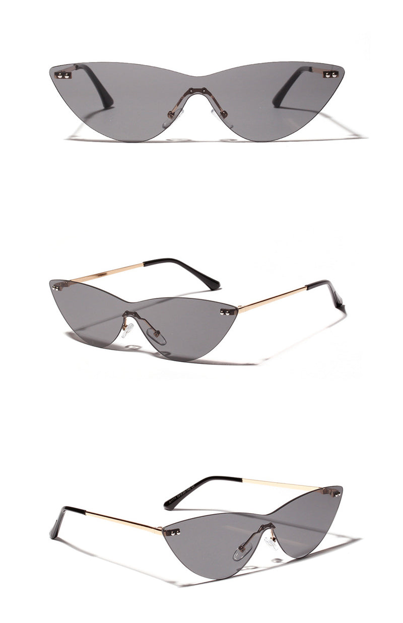 Vintage Metal Frame Sunglasses
