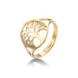 Tree of Life Adjustable Ring