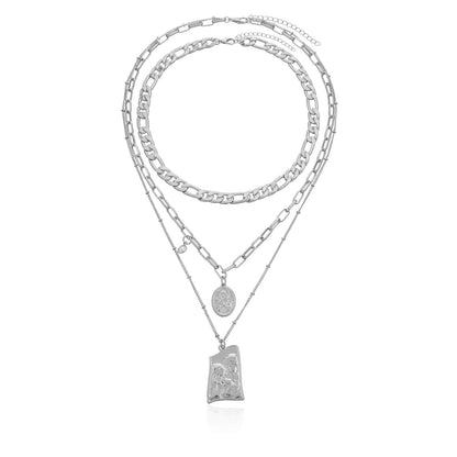 Multi-Layered Pearl Necklace