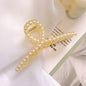 Pearl Bowknot Hair Clip