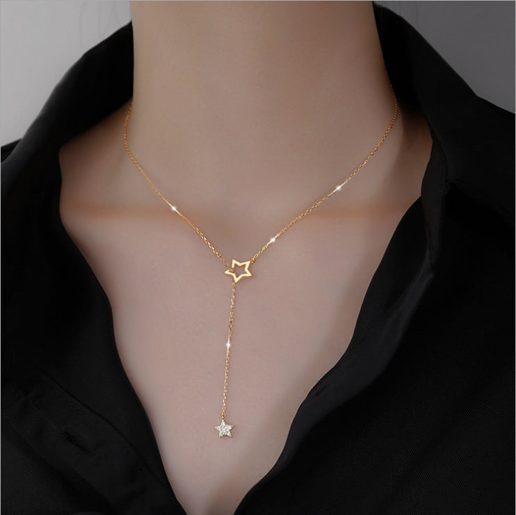 Double Star Necklace