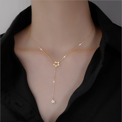 Double Star Necklace
