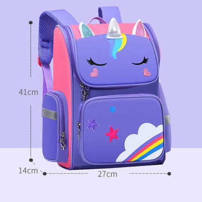 Unicorn School Backpack, Small & Large