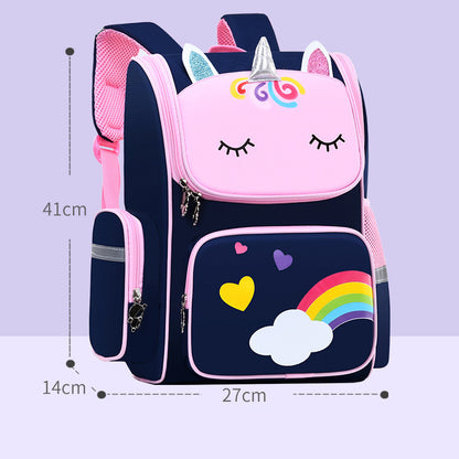 Unicorn School Backpack, Small & Large