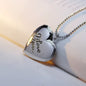 Locket Heart Pendant Chain Necklace