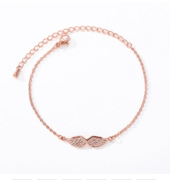 Angel Wing Charm Bracelet