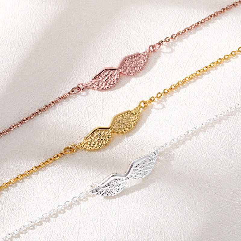 Angel Wing Charm Bracelet