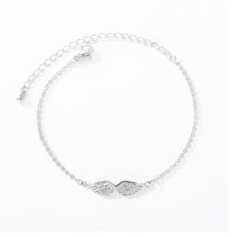 Angel Wing Charm Bracelet