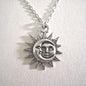 Sun and Moon Pendant Necklace