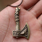 Men’s Viking Double Axe, snake bone & scorpion Chain