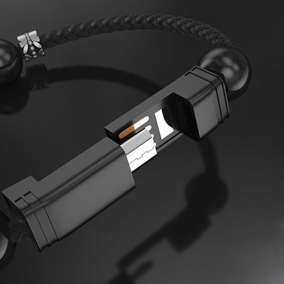 Leather Bracelet Charging Cable