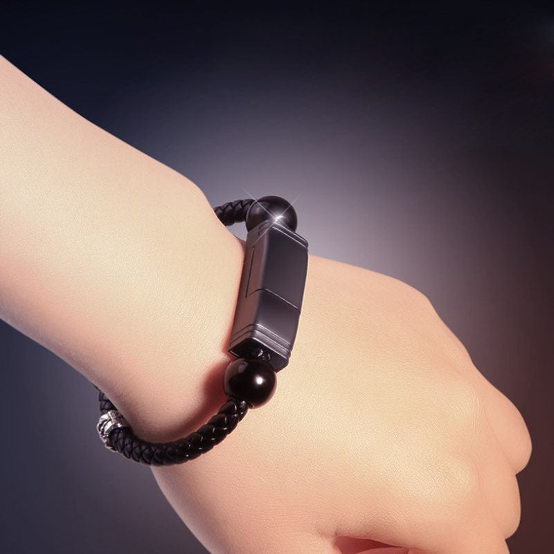 Leather Bracelet Charging Cable