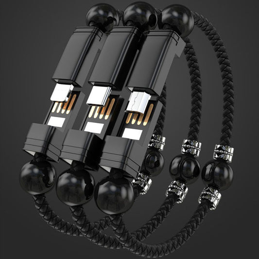 Leather Bracelet Charging Cable