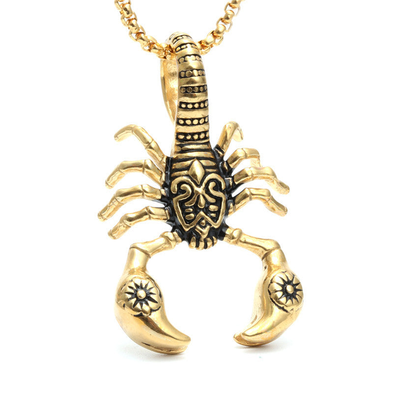 Scorpion Pendant Necklace