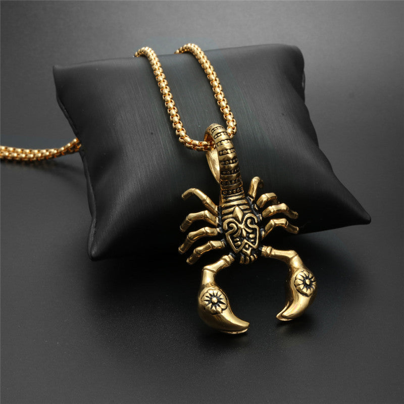 Scorpion Pendant Necklace