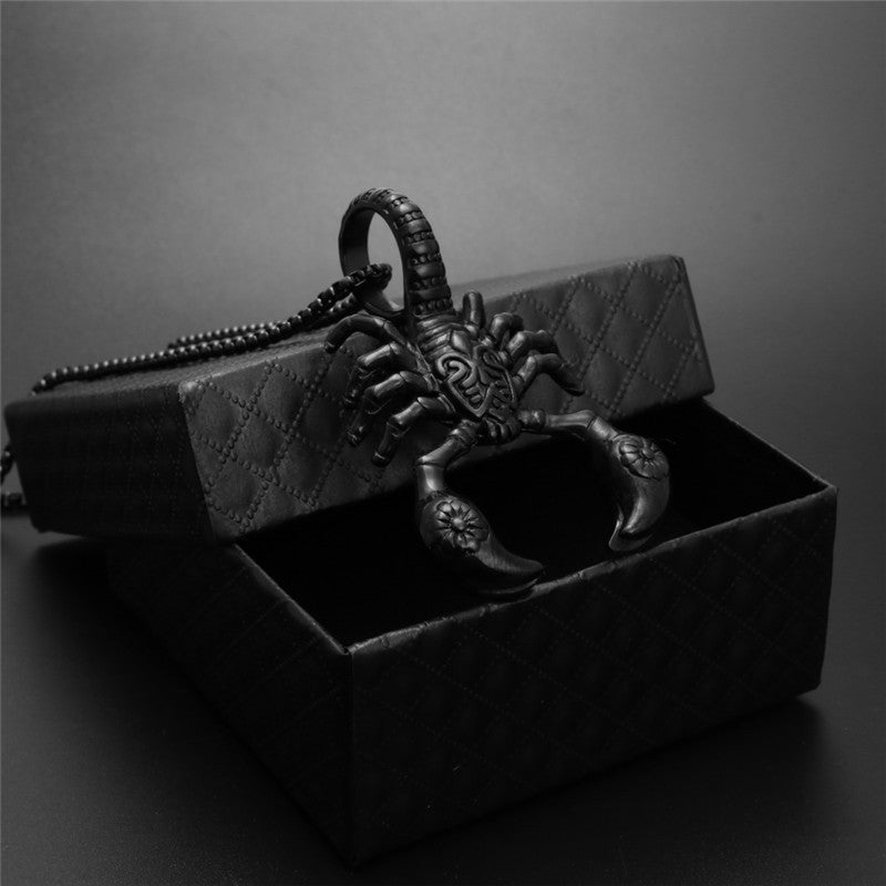 Scorpion Pendant Necklace