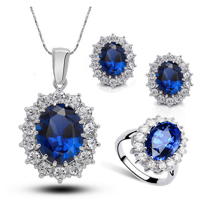 Crystal Jewellery Bridal Set