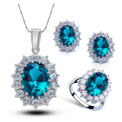 Crystal Jewellery Bridal Set