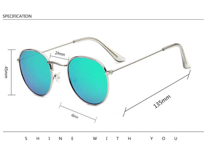 Retro Round Sunglasses