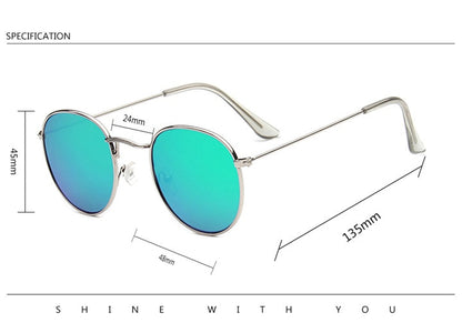 Retro Round Sunglasses
