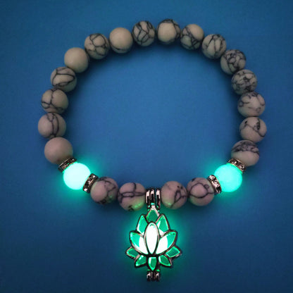 Energy Luminous Lotus Flower Bracelet