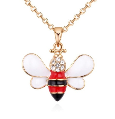 Bee Pendant Necklace