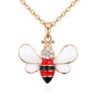 Bee Pendant Necklace