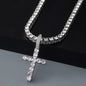 Diamond Cross Pendant Necklace