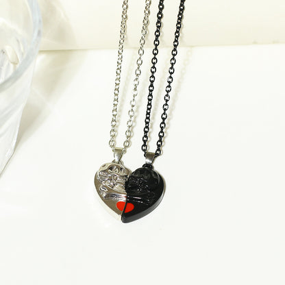 Retro Skull Pendant Necklace