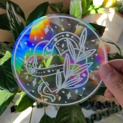 Colourful Suncatcher Rainbow Prism Glass PVC Window Film