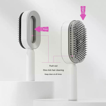 3D Air Cushion Self-Cleaning Hair Comb